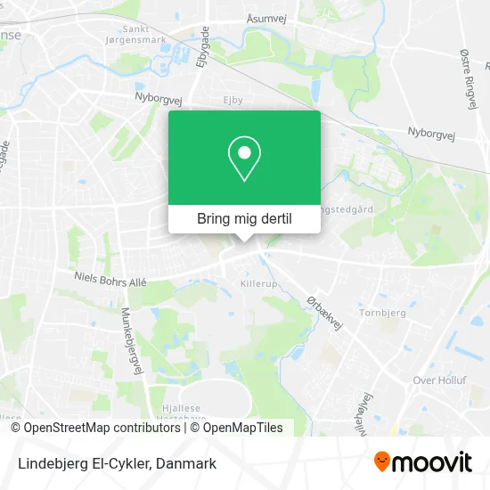 Lindebjerg El-Cykler kort