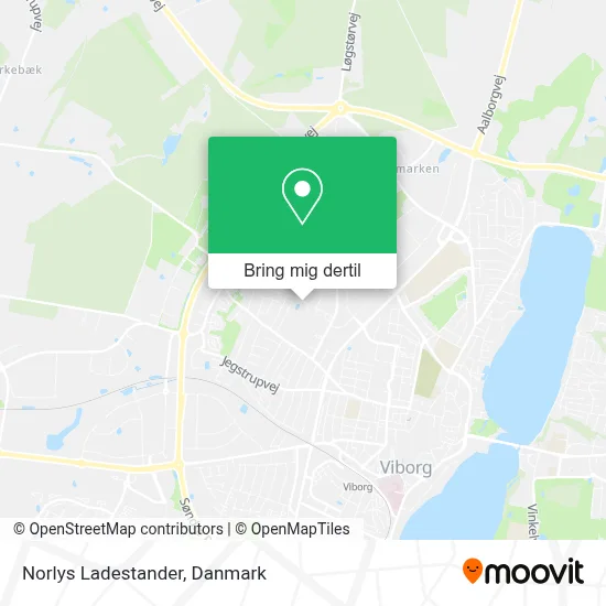 Norlys Ladestander kort