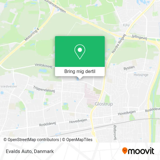 Evalds Auto kort