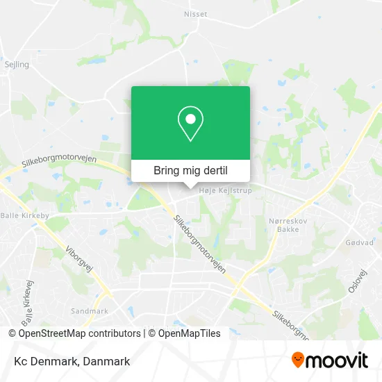 Kc Denmark kort