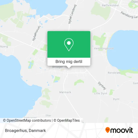 Broagerhus kort