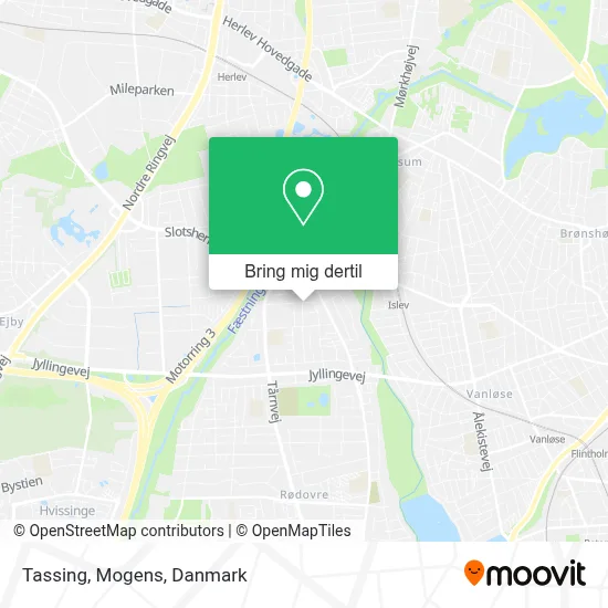 Tassing, Mogens kort