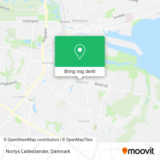 Norlys Ladestander kort