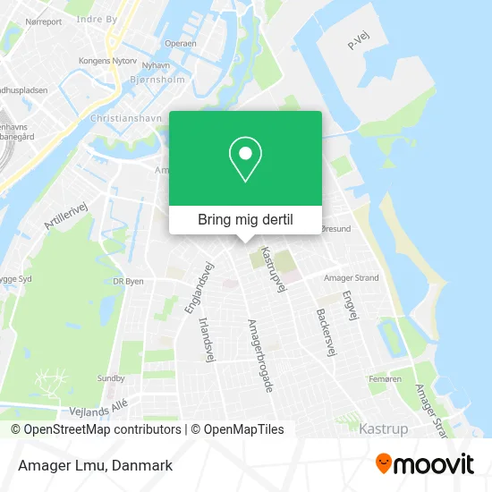 Amager Lmu kort