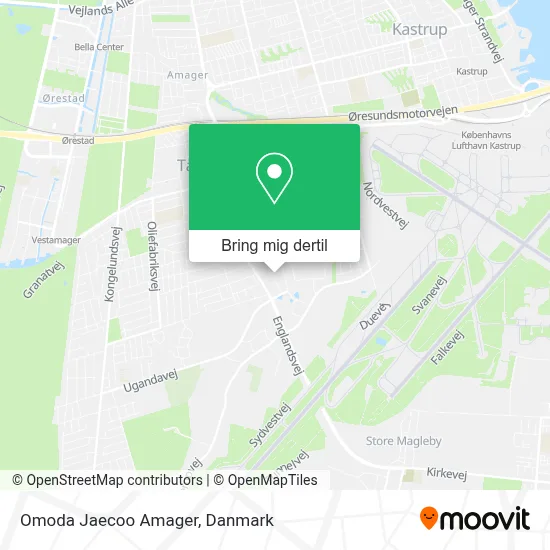 Omoda Jaecoo Amager kort
