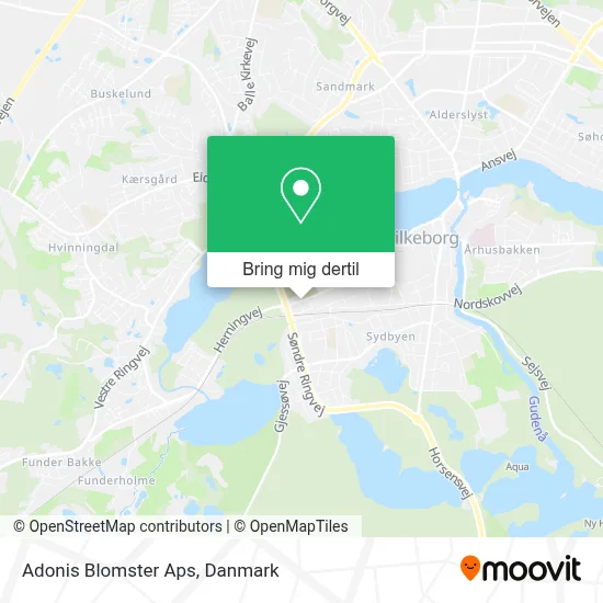 Adonis Blomster Aps kort