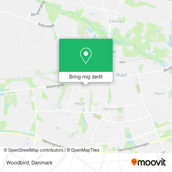 Woodbird kort