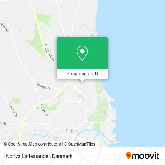 Norlys Ladestander kort