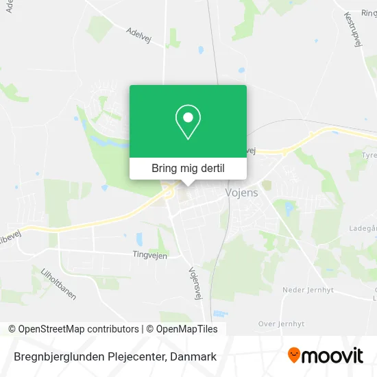 Bregnbjerglunden Plejecenter kort
