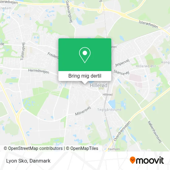 Lyon Sko kort