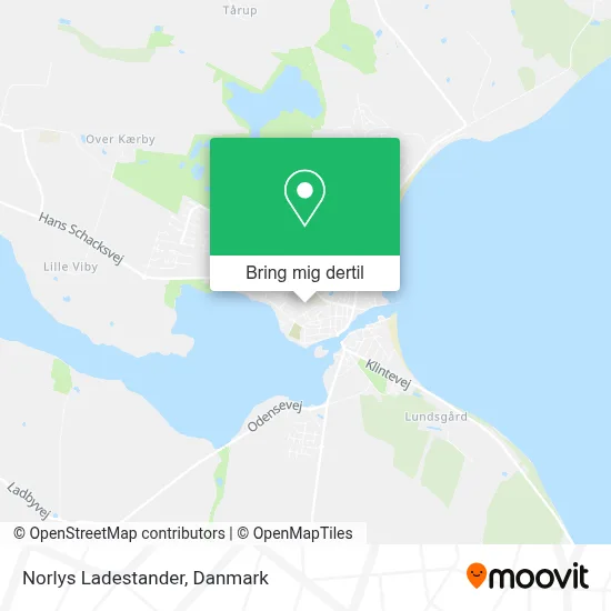 Norlys Ladestander kort