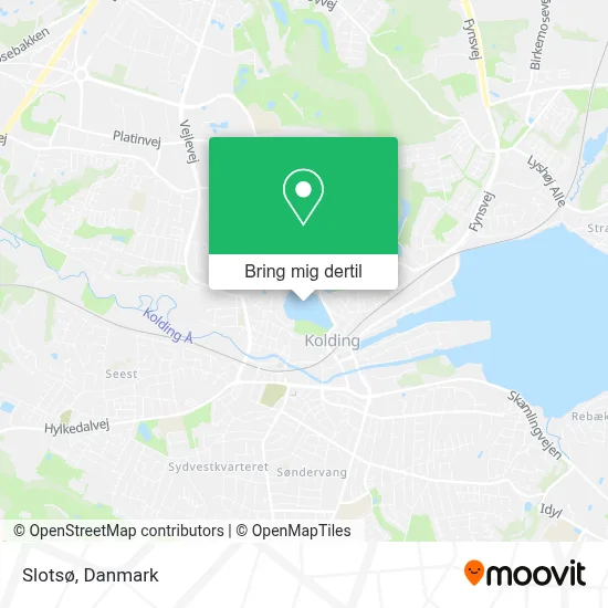 Slotsø kort