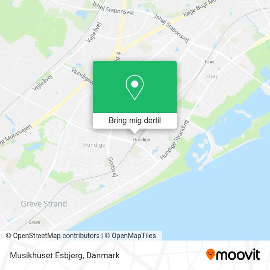 Musikhuset Esbjerg kort