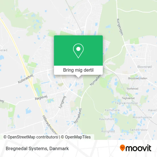 Bregnedal Systems kort