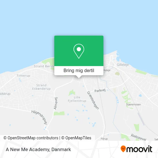 A New Me Academy kort