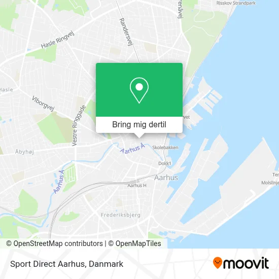Sport Direct Aarhus kort