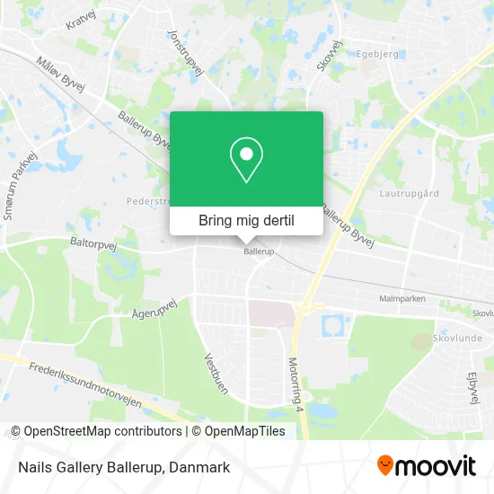Nails Gallery Ballerup kort