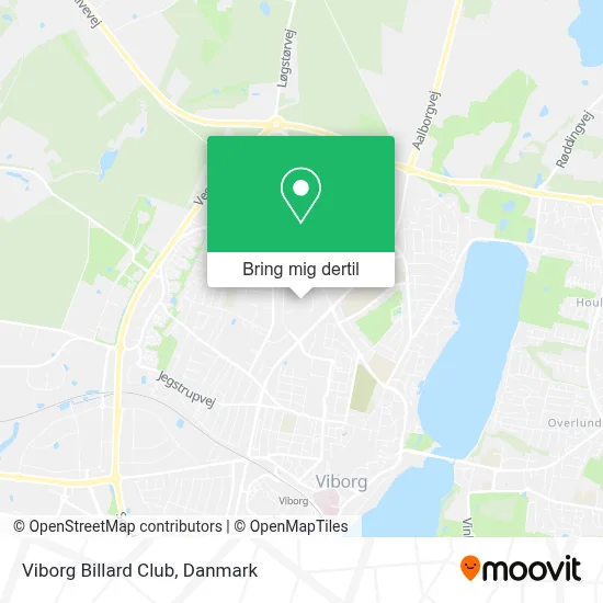 Viborg Billard Club kort