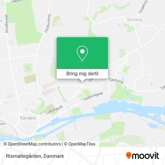 Rismøllegården kort