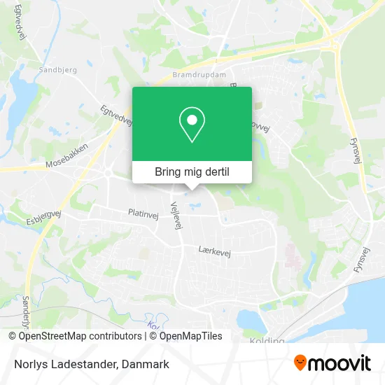 Norlys Ladestander kort