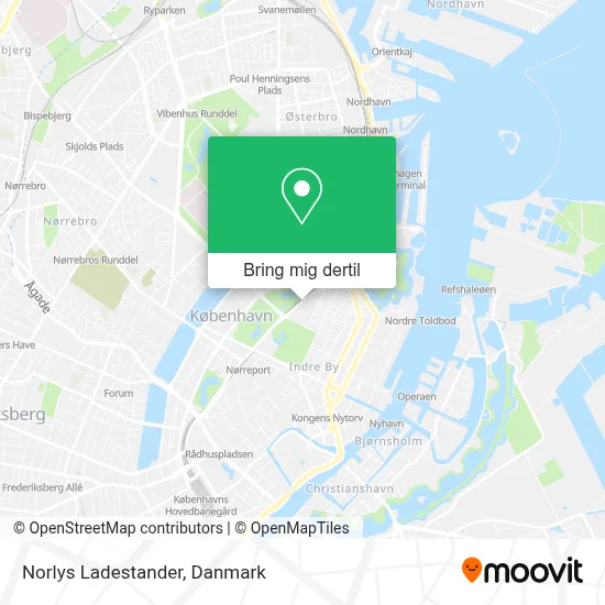 Norlys Ladestander kort