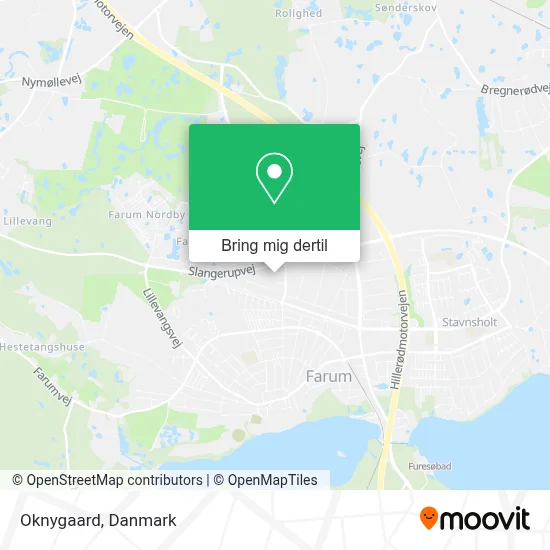 Oknygaard kort