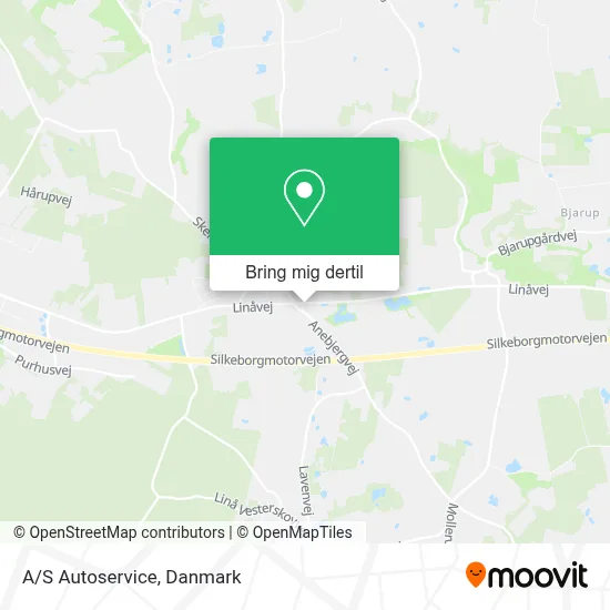 A/S Autoservice kort