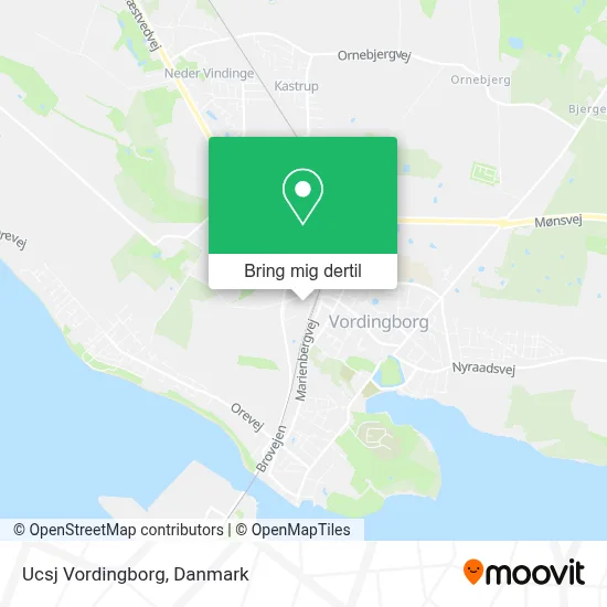 Ucsj Vordingborg kort