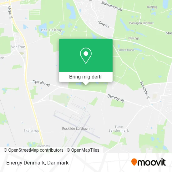 Energy Denmark kort