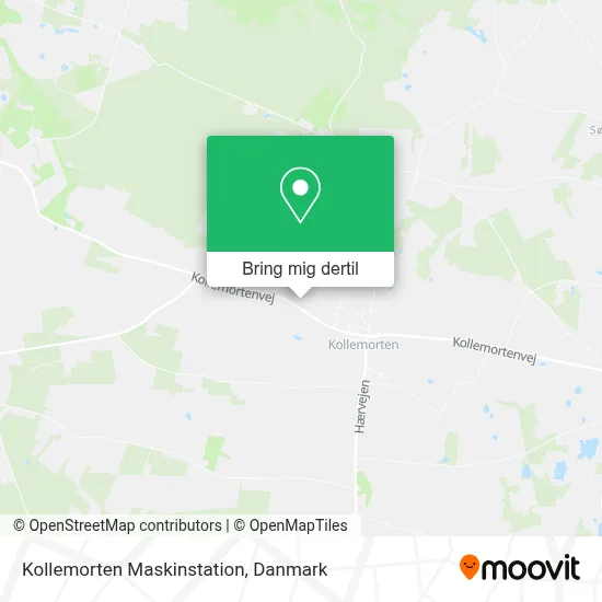 Kollemorten Maskinstation kort