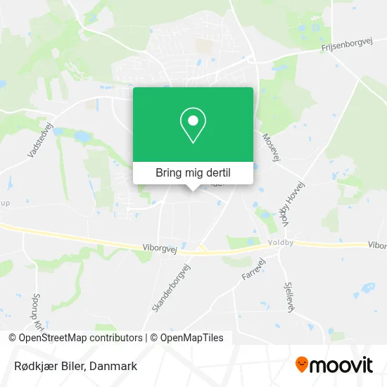 Rødkjær Biler kort