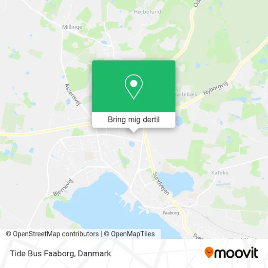 Tide Bus Faaborg kort
