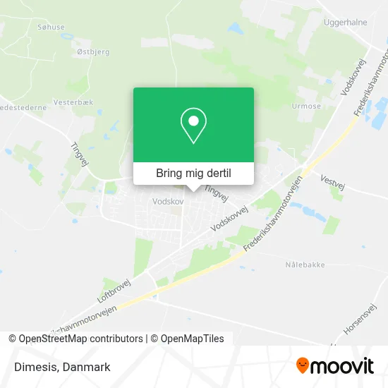 Dimesis kort