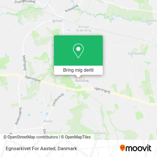 Egnsarkivet For Aasted kort
