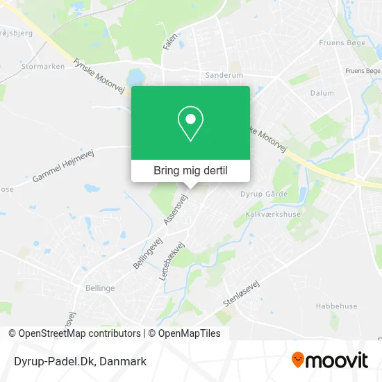 Dyrup-Padel.Dk kort