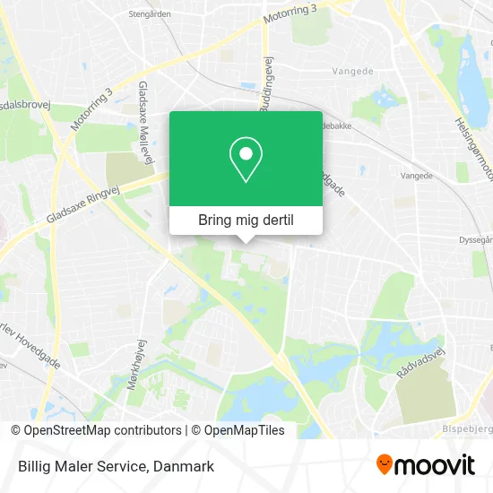 Billig Maler Service kort
