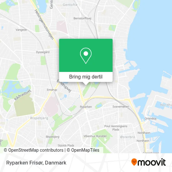 Ryparken Frisør kort