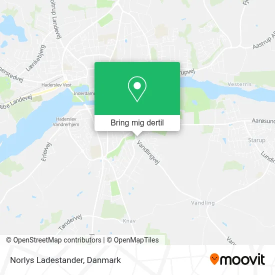 Norlys Ladestander kort