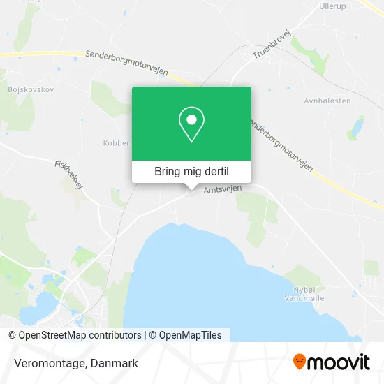Veromontage kort