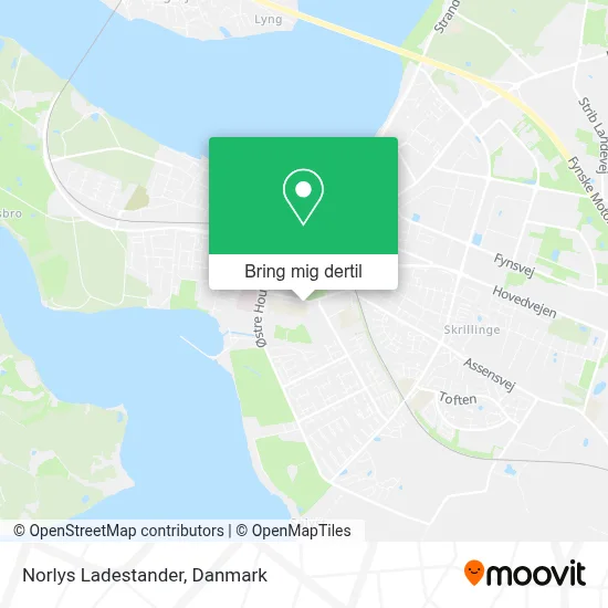 Norlys Ladestander kort
