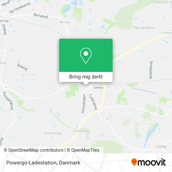 Powergo-Ladestation kort