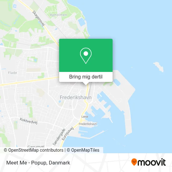 Meet Me - Popup kort
