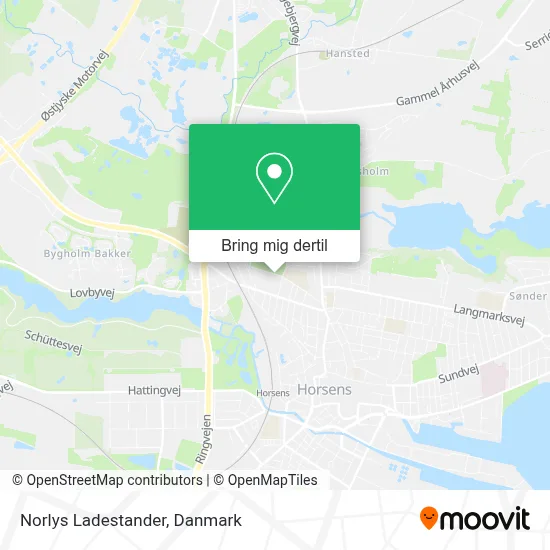 Norlys Ladestander kort