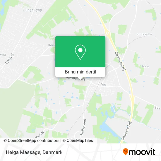 Helga Massage kort