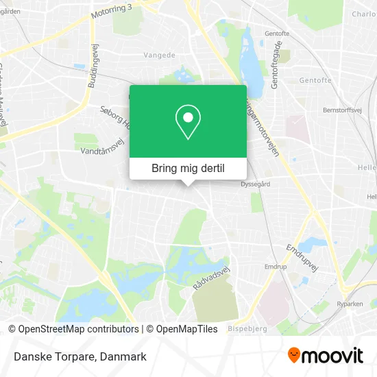 Danske Torpare kort