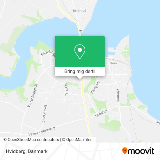 Hvidberg kort