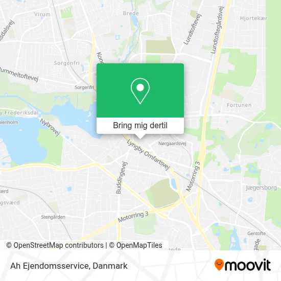 Ah Ejendomsservice kort