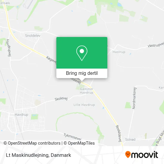 Lt Maskinudlejning kort
