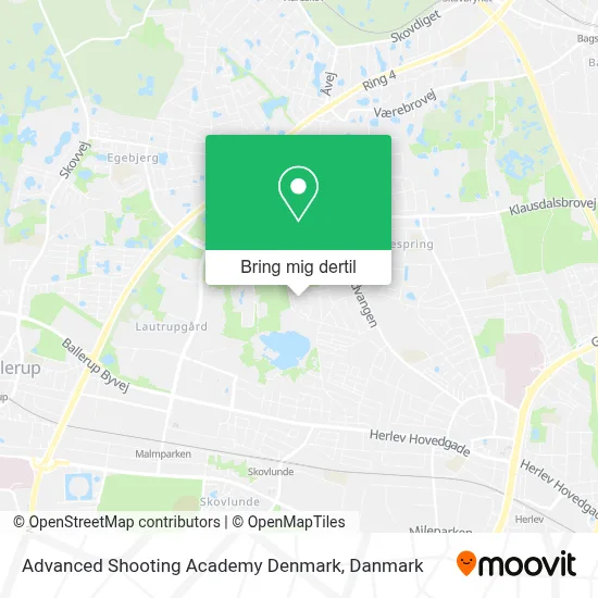 Advanced Shooting Academy Denmark kort