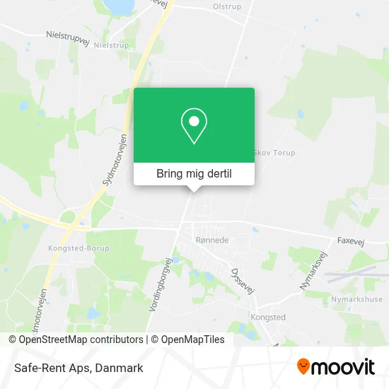 Safe-Rent Aps kort
